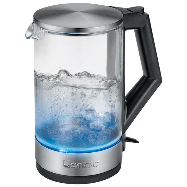Электрочайник Clatronic WKS 3641 G нержавеющая сталь