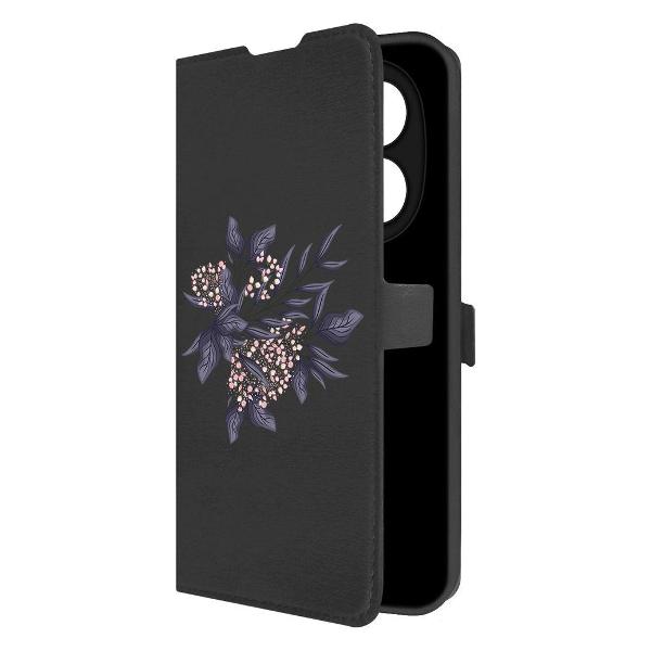 Чехол Krutoff Розовые бутоны Redmi Note 14 Pro 4G фото