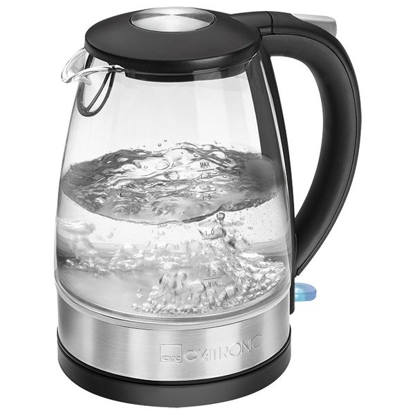 Электрочайник Clatronic WKS 3680 G нержавеющая сталь