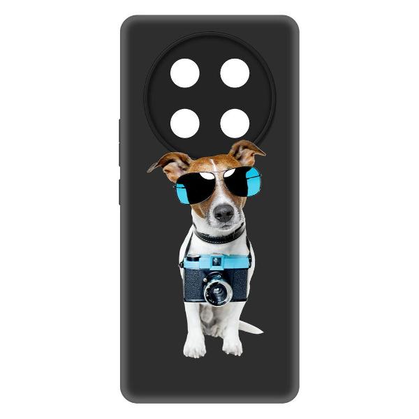 Чехол Krutoff Пес-турист Honor X60 Pro фото