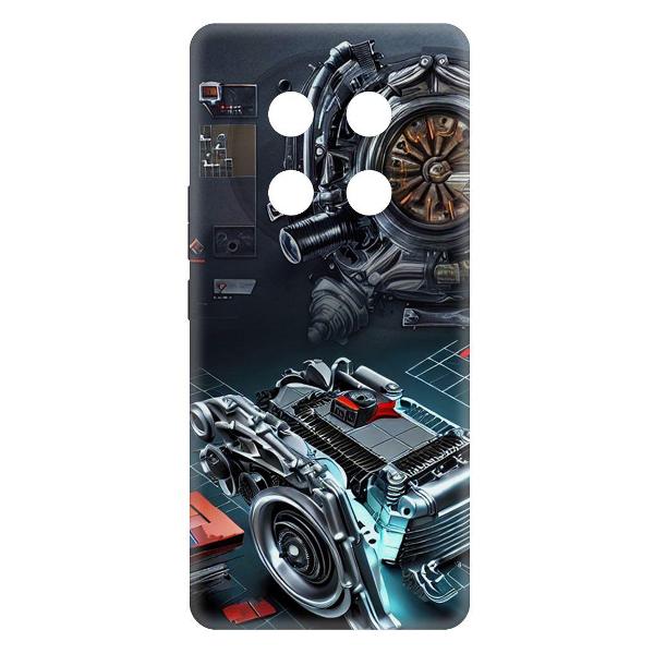 Чехол Krutoff Моторы Honor X60 Pro фото