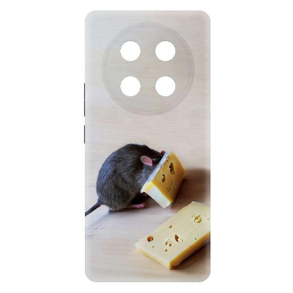 Чехол Krutoff Мышь и сыр Honor X60 Pro