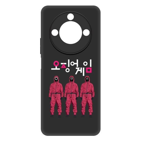 Чехол Krutoff Игра в кальмара-Персонал Honor X9c Smart фото