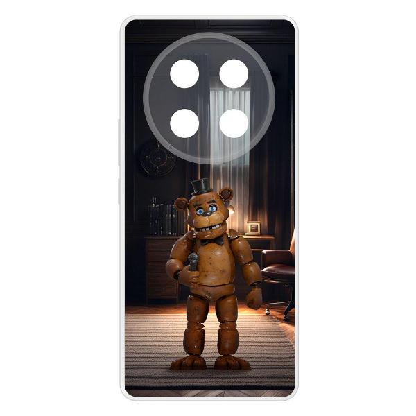 Чехол Krutoff ФНАФ - Медведь Фредди для Honor X60 Pro