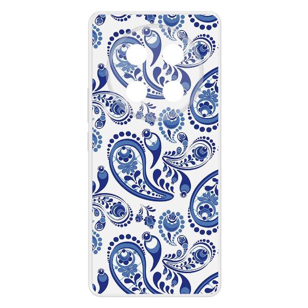 Чехол Krutoff Гжель для Honor X60 Pro фото