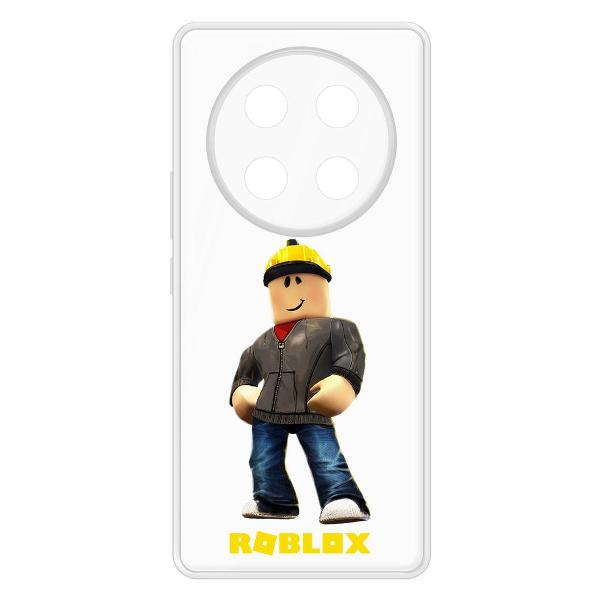 Чехол Krutoff Roblox-Строитель для Honor X60 Pro