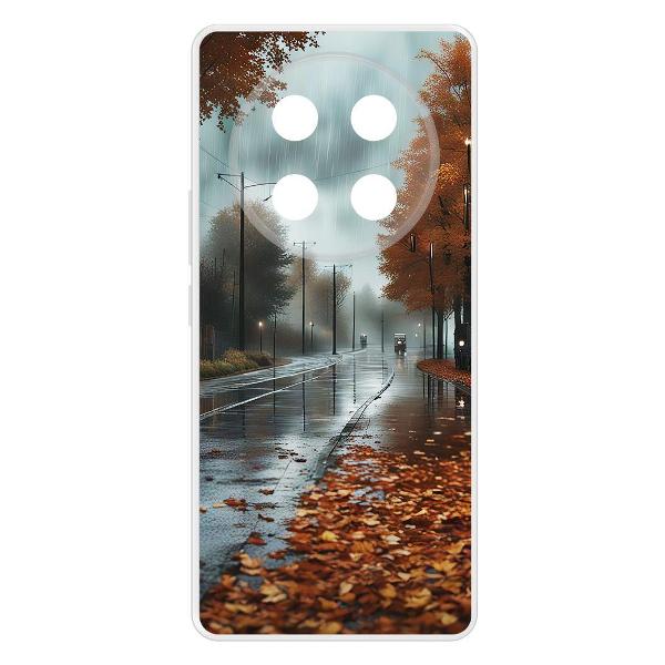 Чехол Krutoff Осенний дождь для Honor X60 Pro фото