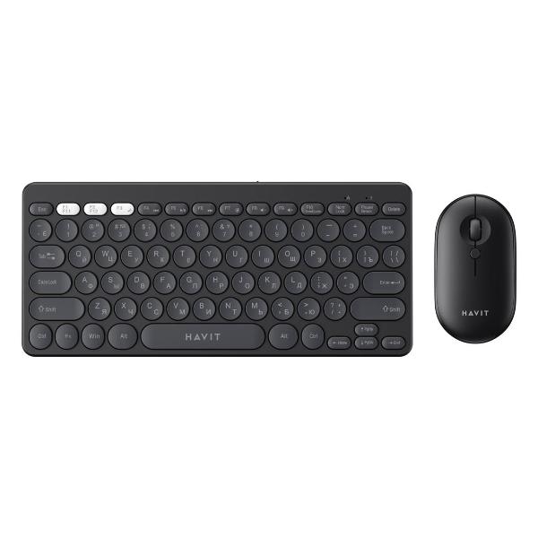 Комплект клавиатура+мышь Havit KB279GCM Black