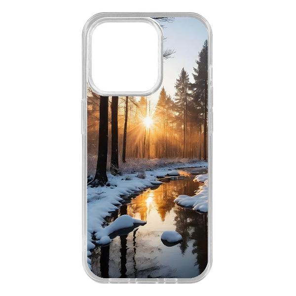 Чехол для смартфона, телефона Krutoff Весна в лесу iPhone 15 Pro фото