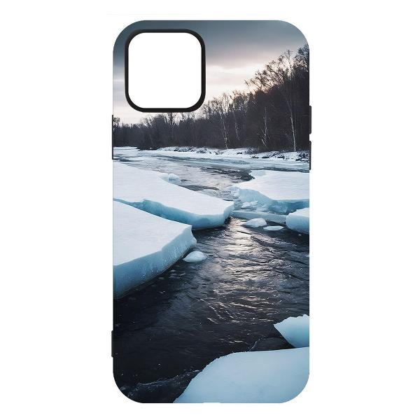 Чехол Krutoff Ночная крипота для iPhone 15 Pro (599185)