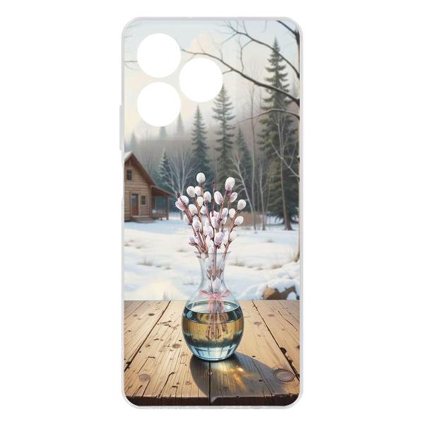 Чехол Krutoff Верба Realme C61 (598276)
