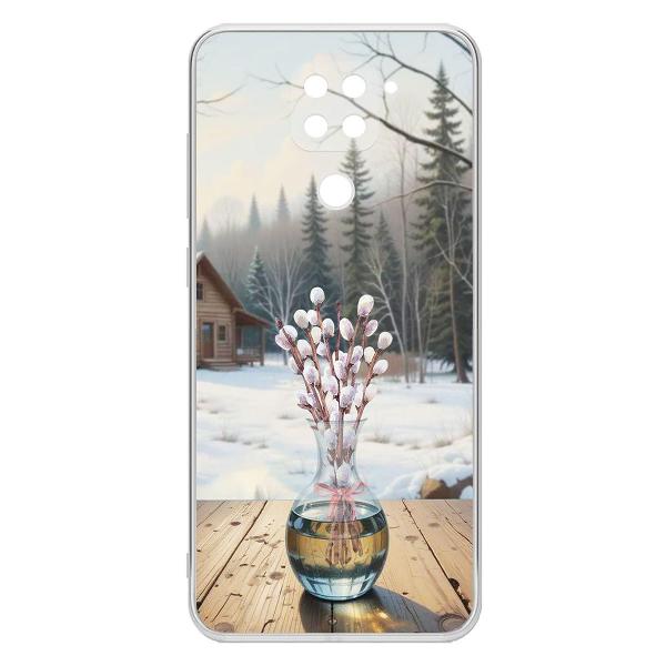 Чехол Krutoff Верба Xiaomi Redmi Note 9