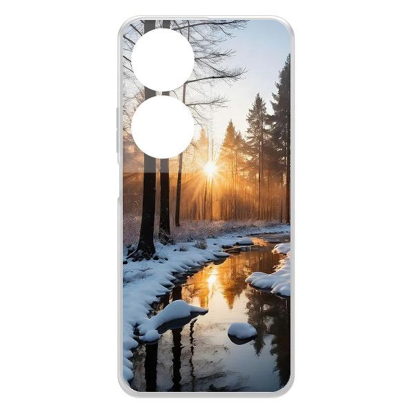 Чехол Krutoff Весна в лесу Honor X7b фото