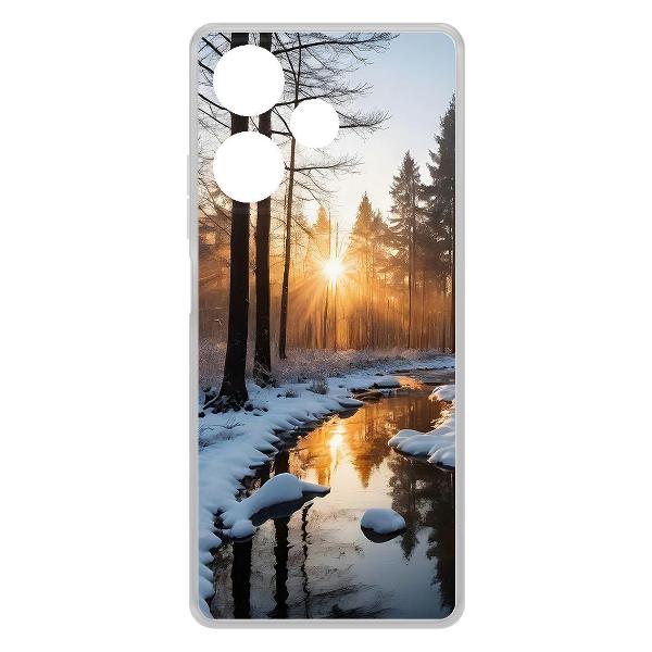 Чехол Krutoff Весна в лесу INFINIX Hot 30