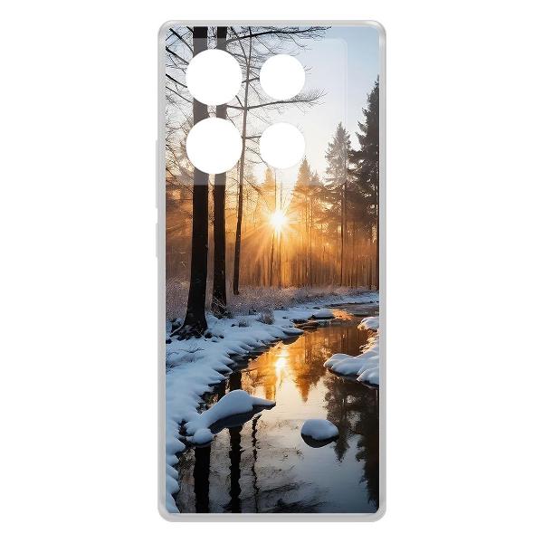 Чехол Krutoff Весна в лесу INFINIX Note 40 фото