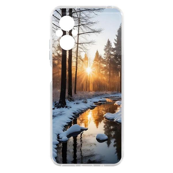 Чехол Krutoff Весна в лесу Xiaomi Poco M5