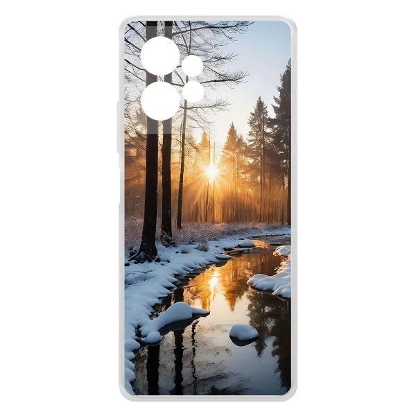 Чехол Krutoff Весна в лесу Xiaomi Redmi Note 12 4G