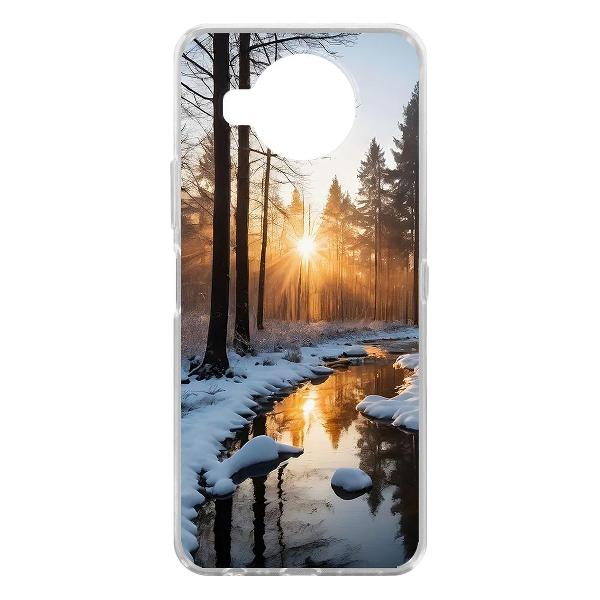 Чехол Krutoff Весна в лесу Nokia 8.3 5G