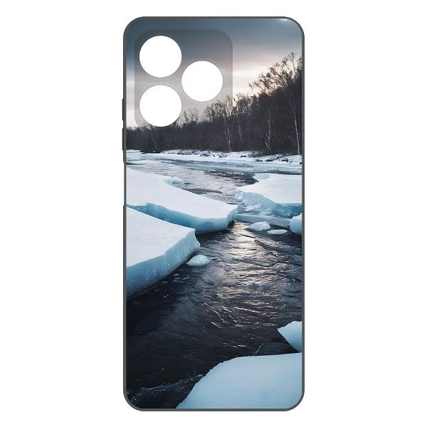 Чехол Krutoff Весенний ледоход Realme C51