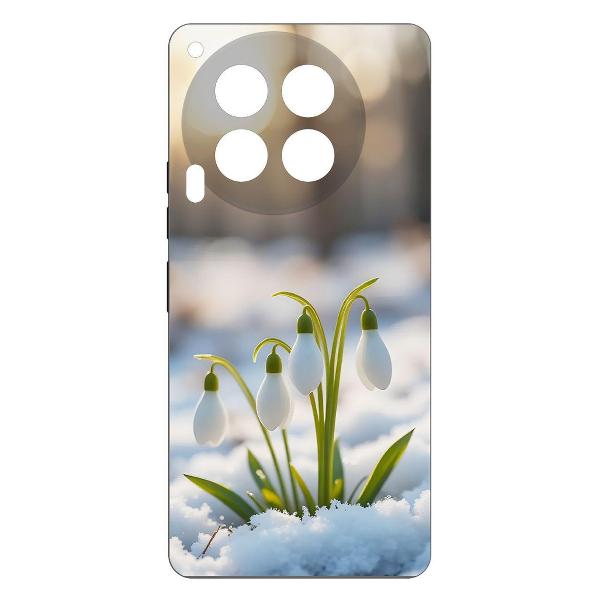Чехол Krutoff Подснежники TECNO Camon 30 5G фото