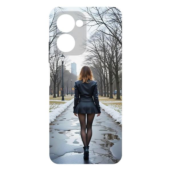 Чехол Krutoff Весна в городе Realme C33