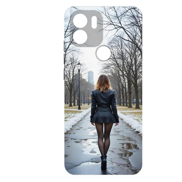 Чехол Krutoff Весна в городе Xiaomi Redmi A2+