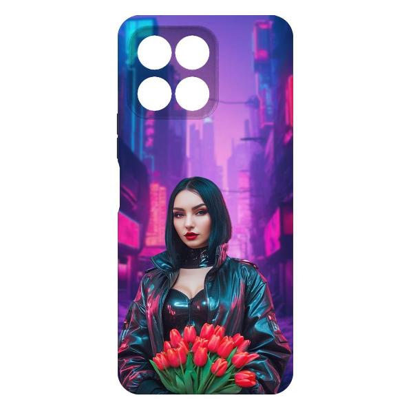 Чехол Krutoff Киберпанк-весна Honor X6
