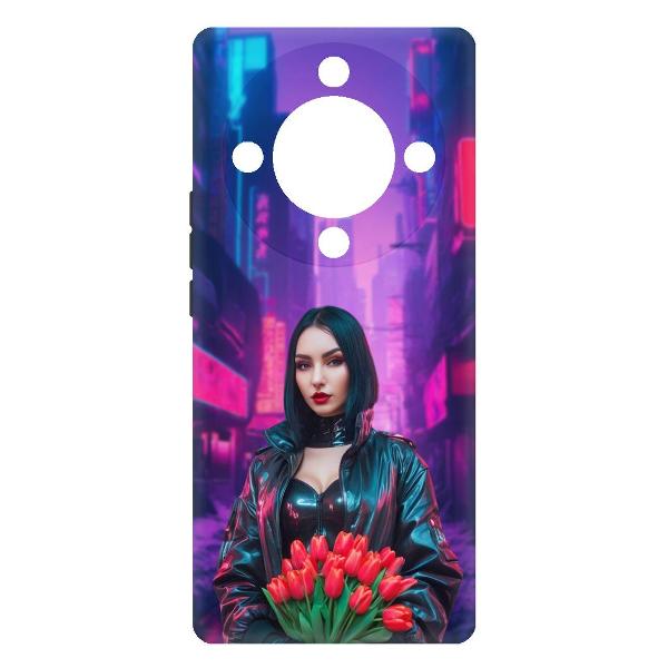 Чехол Krutoff Киберпанк-весна Honor X9a