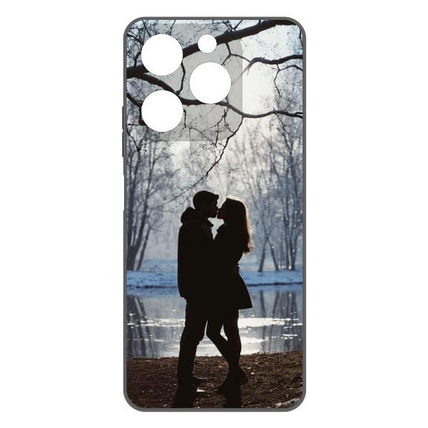 Чехол Krutoff Любовь ранней весной ITEL A70 фото