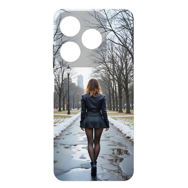 Чехол Krutoff Весна в городе TECNO Spark 10C фото