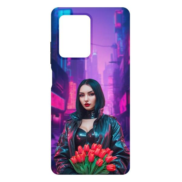 Чехол Krutoff Киберпанк-весна Xiaomi Redmi Note 12 Pro 5G