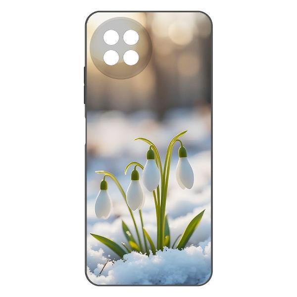 Чехол Krutoff Подснежники ITEL S23