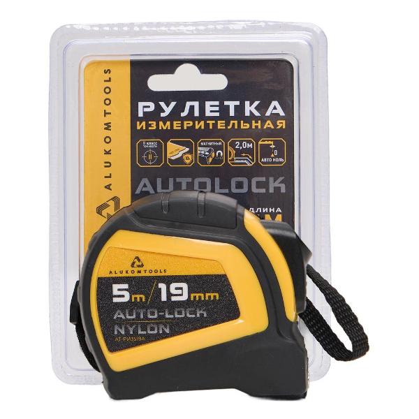 Рулетка строительная (лента) ALUKOMTOOLS АТ-РИ3519А