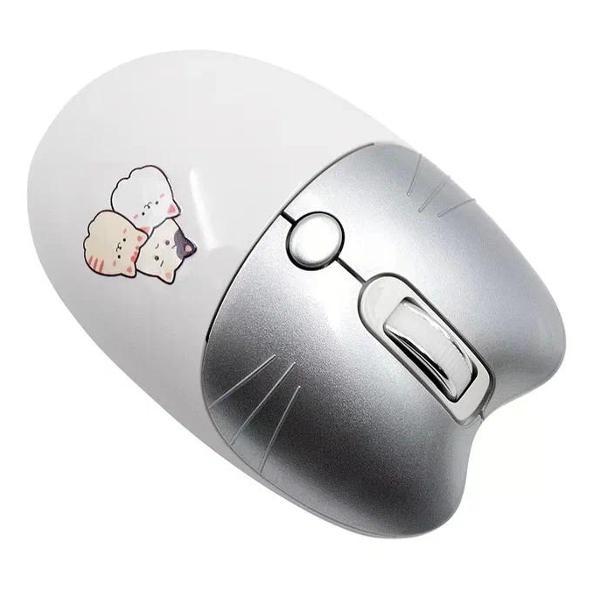 Мышь беспроводная MOFii M3AG Silver белый