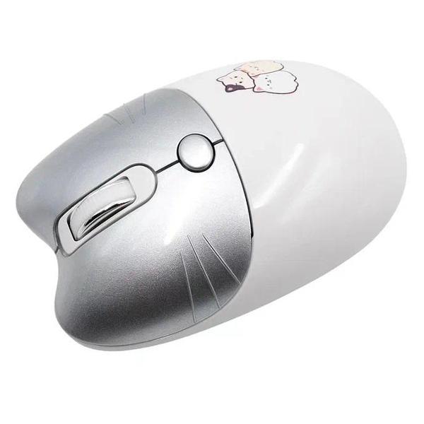 Мышь беспроводная MOFii M3AG Silver белый
