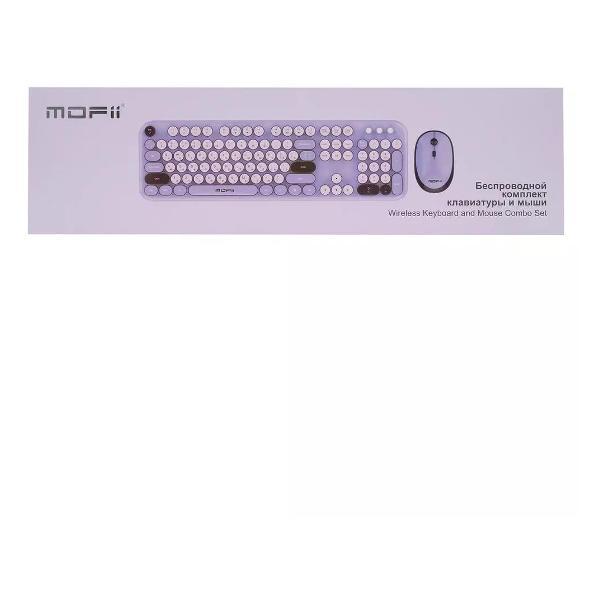 Комплект клавиатура+мышь MOFii SMK-693M2AG violet