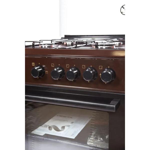 Газовая плита Vesta Bergamo VGG 10-G ГК Коричневая