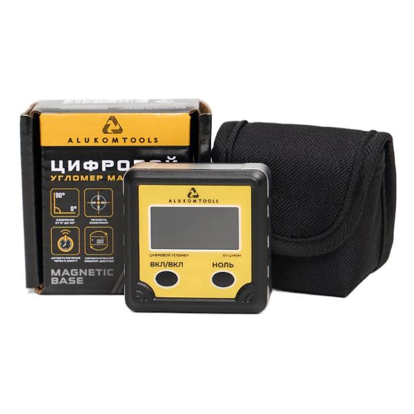 Цифровой угломер магнитный ALUKOMTOOLS AT-ЦУ90М