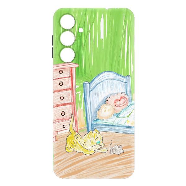 Чехол Krutoff Кошки-мышки Samsung Galaxy A16 фото