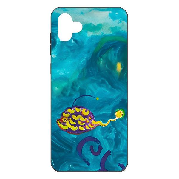 Чехол Krutoff Удильщик Samsung Galaxy M04 (604803)