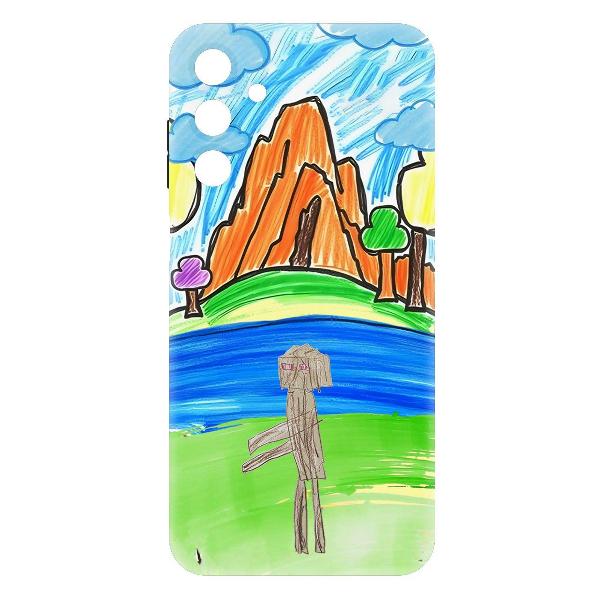 Чехол Krutoff Майнкрафт Samsung Galaxy M15 (604806)