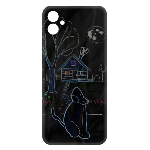 Чехол Krutoff Ночной сторож Samsung Galaxy M04 (604799) фото