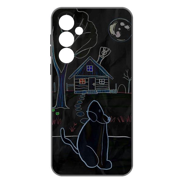 Чехол Krutoff Ночной сторож Samsung Galaxy S23 FE фото