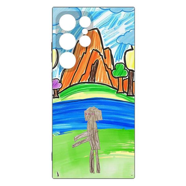 Чехол Krutoff Майнкрафт Samsung Galaxy S24 Ultra фото