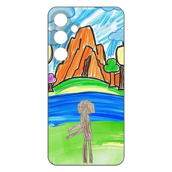 Чехол Krutoff Майнкрафт Samsung Galaxy S24+