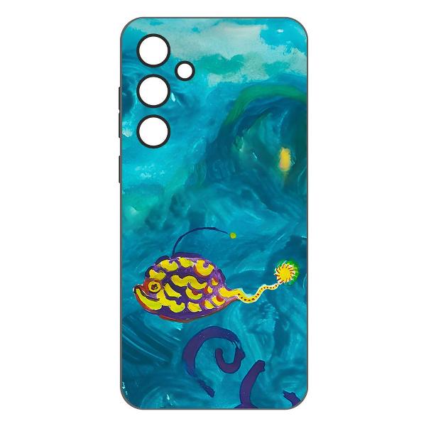 Чехол Krutoff Удильщик Samsung Galaxy A55 5G фото