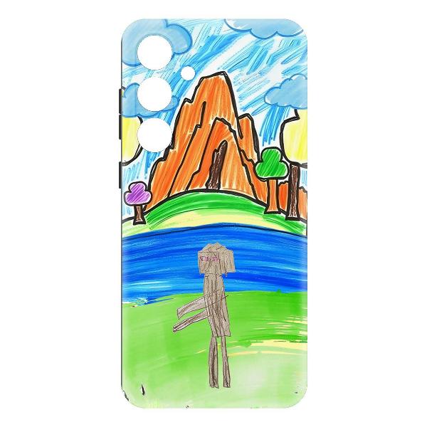 Чехол Krutoff Майнкрафт Samsung Galaxy S24 FE