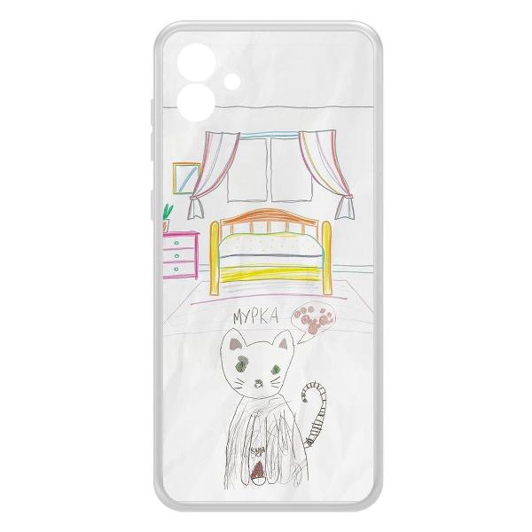 Чехол Krutoff Мурка Samsung Galaxy A04e