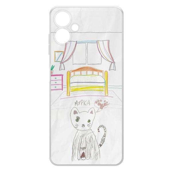 Чехол Krutoff Мурка Samsung Galaxy A06