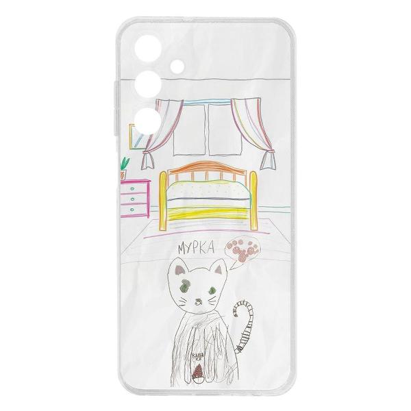 Чехол Krutoff Мурка Samsung Galaxy A25 5G